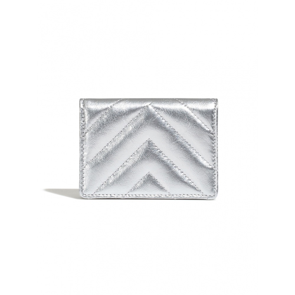 フェネッククリンクルトライアングルキルティングポケット D シルバー