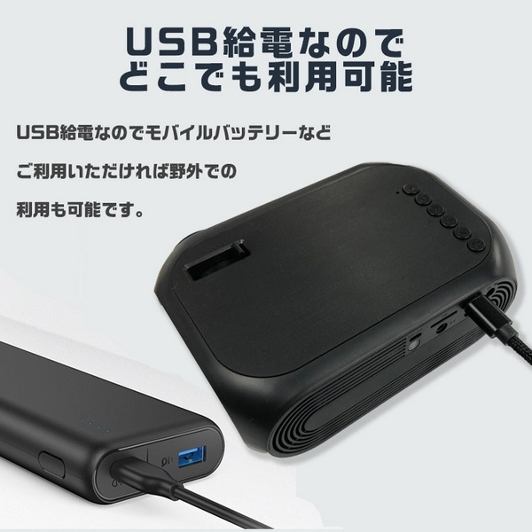 モバイルプロジェクター プロジェクター プロジェクタ 小型プロジェクター モバイル スマホ 600 ルーメン ブラック HDMI 対応 高画質 iOS11 軽量 コンパクト USB ホームシアター