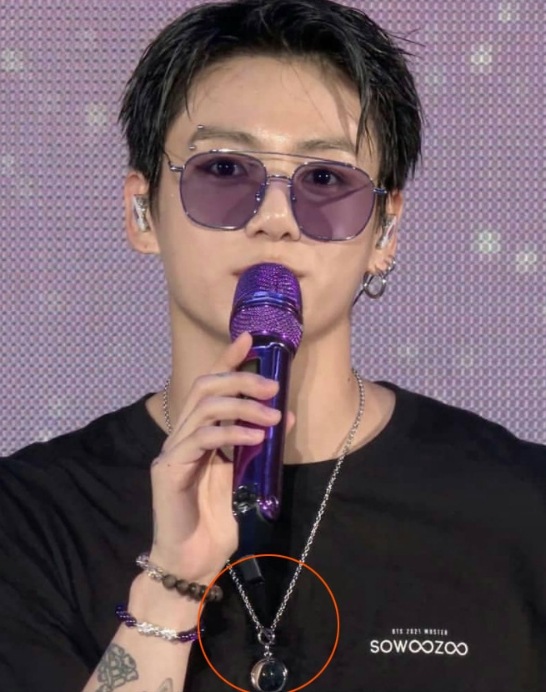 ミルトンステリ[bts festax bts jungkook]アッティカeuphoria surgical steel韓国芸能人ファッションネックレス