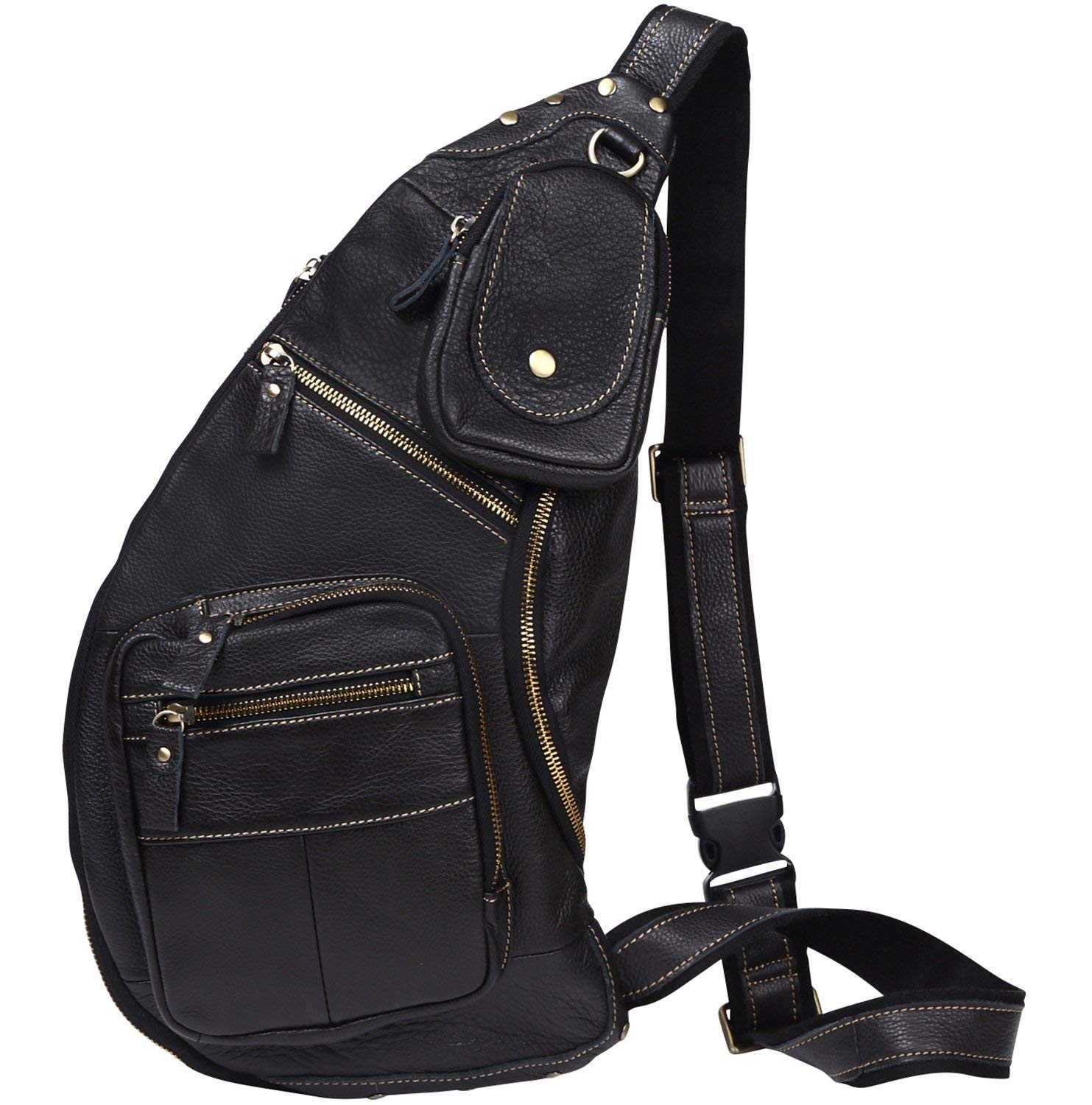 ボディバッグ 本革 レザー ショルダーバッグ 斜めがけ メンズ レディース バッグ 全3色 ブラウン ブラック レッド ボディバッグ 本革 レザー ショルダーバッグ 斜めがけ メンズ レディース バッグ 全3色 ブラウン ブラック レッド