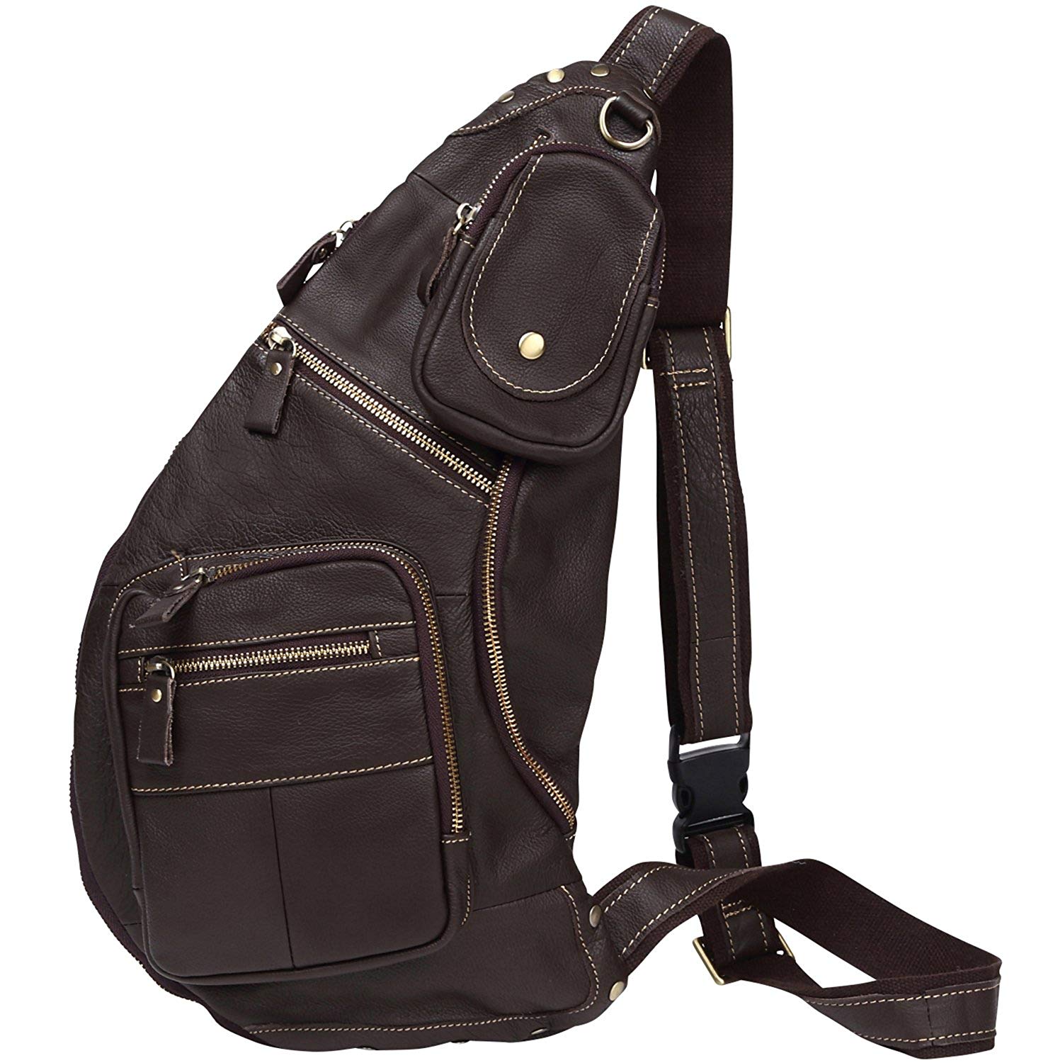 ボディバッグ 本革 レザー ショルダーバッグ 斜めがけ メンズ レディース バッグ 全3色 ブラウン ブラック レッド ボディバッグ 本革 レザー ショルダーバッグ 斜めがけ メンズ レディース バッグ 全3色 ブラウン ブラック レッド