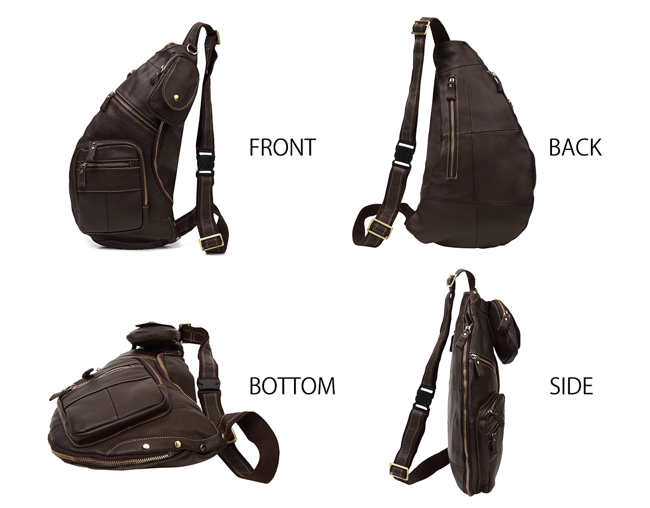 ボディバッグ 本革 レザー ショルダーバッグ 斜めがけ メンズ レディース バッグ 全3色 ブラウン ブラック レッド ボディバッグ 本革 レザー ショルダーバッグ 斜めがけ メンズ レディース バッグ 全3色 ブラウン ブラック レッド