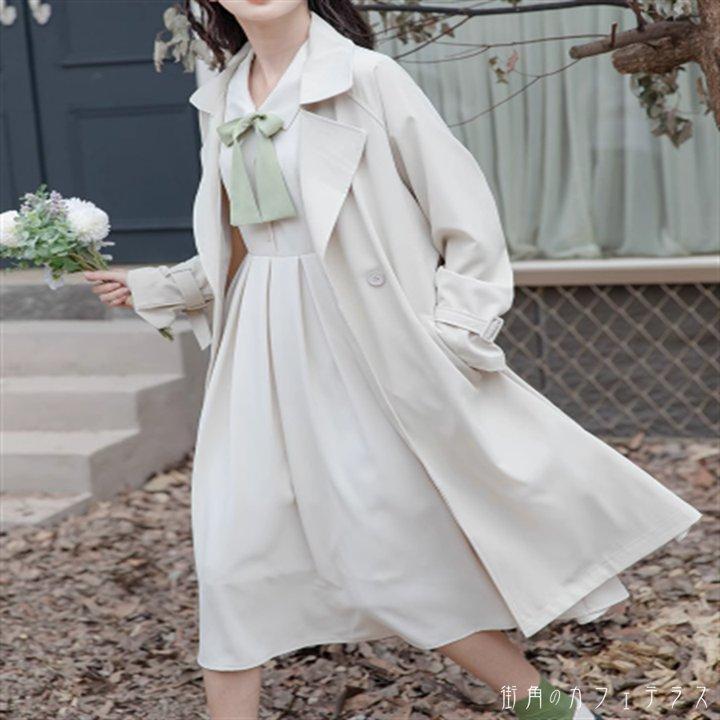 アウター 羽織り トレンチ 袖あり 長袖 Vネック Aライン フレア ロング ミモレ ポケット 薄手生地 かわいい 大人可愛い 大人女子 こなれ感 シンプル カジュアル アウター 羽織り トレンチ 袖あり 長袖 Vネック Aライン フレア ロング ミモレ ポケット 薄手生地 かわいい 大人可愛い 大人女子 こなれ感 シンプル カジュアル