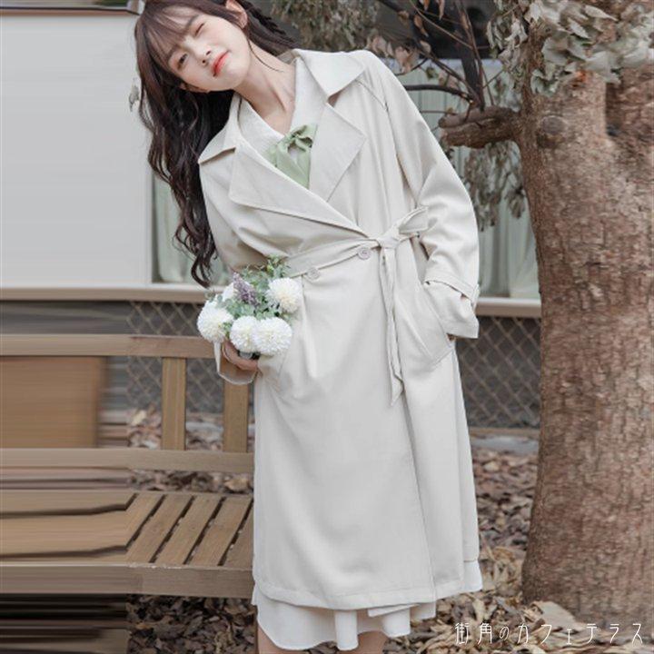 アウター 羽織り トレンチ 袖あり 長袖 Vネック Aライン フレア ロング ミモレ ポケット 薄手生地 かわいい 大人可愛い 大人女子 こなれ感 シンプル カジュアル アウター 羽織り トレンチ 袖あり 長袖 Vネック Aライン フレア ロング ミモレ ポケット 薄手生地 かわいい 大人可愛い 大人女子 こなれ感 シンプル カジュアル