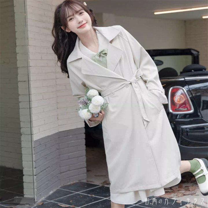 アウター 羽織り トレンチ 袖あり 長袖 Vネック Aライン フレア ロング ミモレ ポケット 薄手生地 かわいい 大人可愛い 大人女子 こなれ感 シンプル カジュアル アウター 羽織り トレンチ 袖あり 長袖 Vネック Aライン フレア ロング ミモレ ポケット 薄手生地 かわいい 大人可愛い 大人女子 こなれ感 シンプル カジュアル