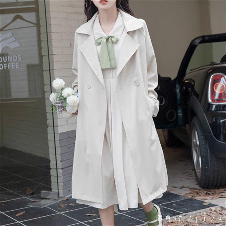 アウター 羽織り トレンチ 袖あり 長袖 Vネック Aライン フレア ロング ミモレ ポケット 薄手生地 かわいい 大人可愛い 大人女子 こなれ感 シンプル カジュアル アウター 羽織り トレンチ 袖あり 長袖 Vネック Aライン フレア ロング ミモレ ポケット 薄手生地 かわいい 大人可愛い 大人女子 こなれ感 シンプル カジュアル