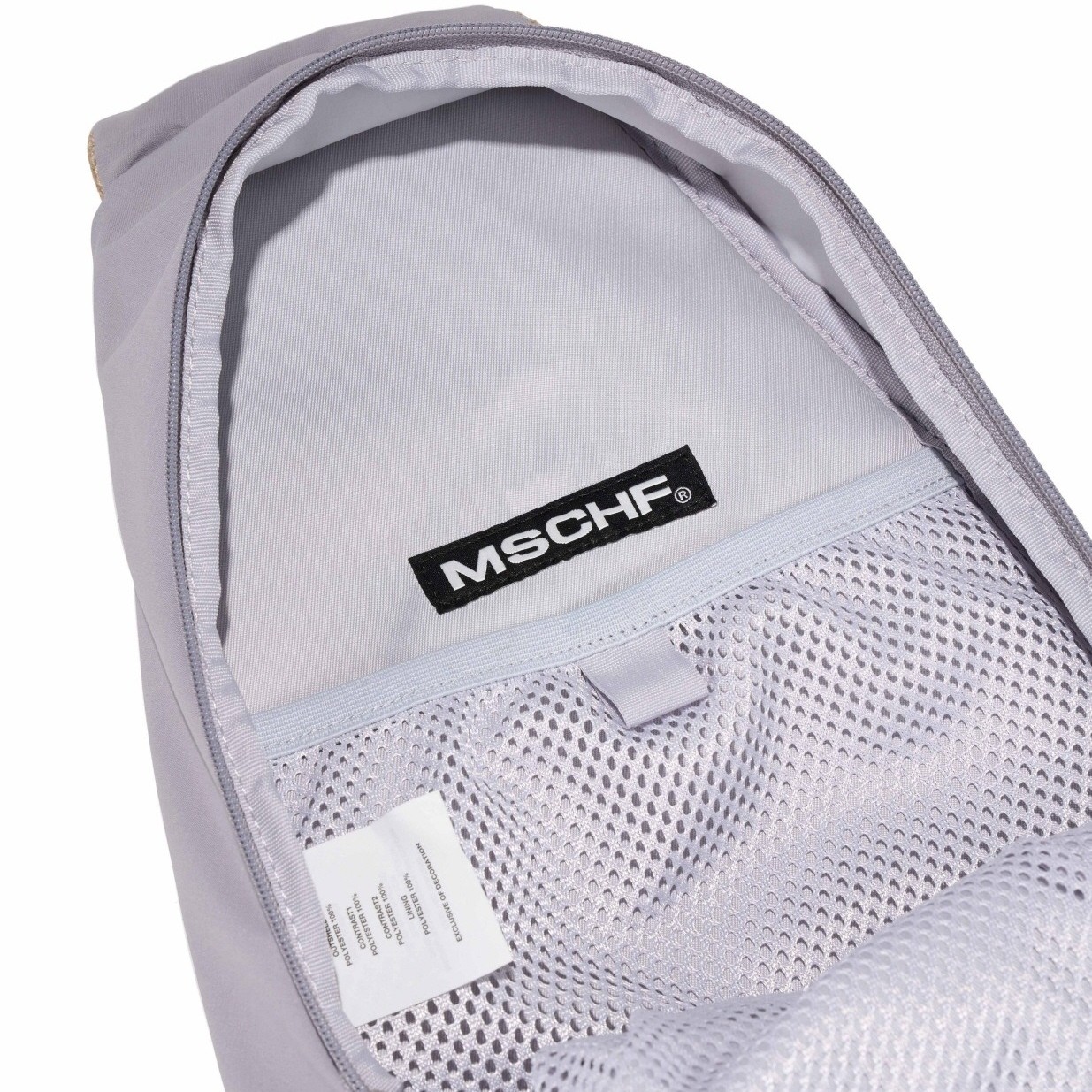 RHOMBUS POCKET SLING BAG (KHAKI BEIGE/BLUE GREY) RHOMBUS POCKET SLING BAG (KHAKI BEIGE/BLUE GREY)