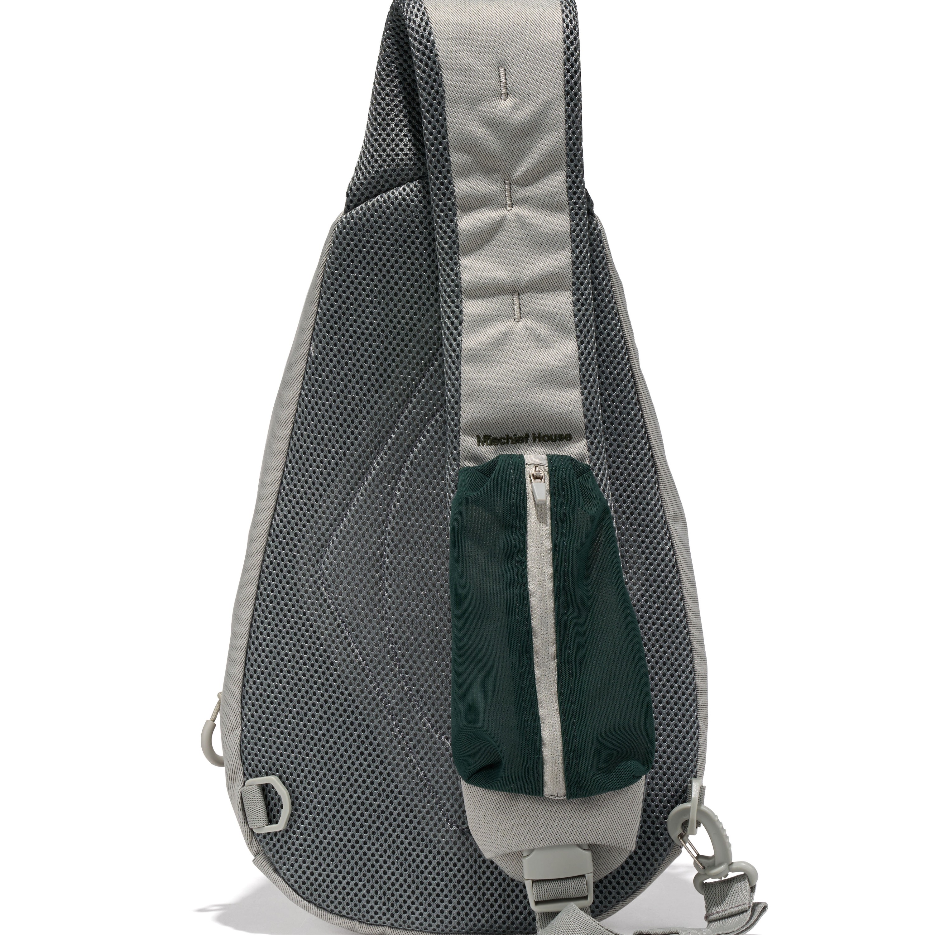 RHOMBUS POCKET SLING BAG (KHAKI BEIGE/BLUE GREY) RHOMBUS POCKET SLING BAG (KHAKI BEIGE/BLUE GREY)