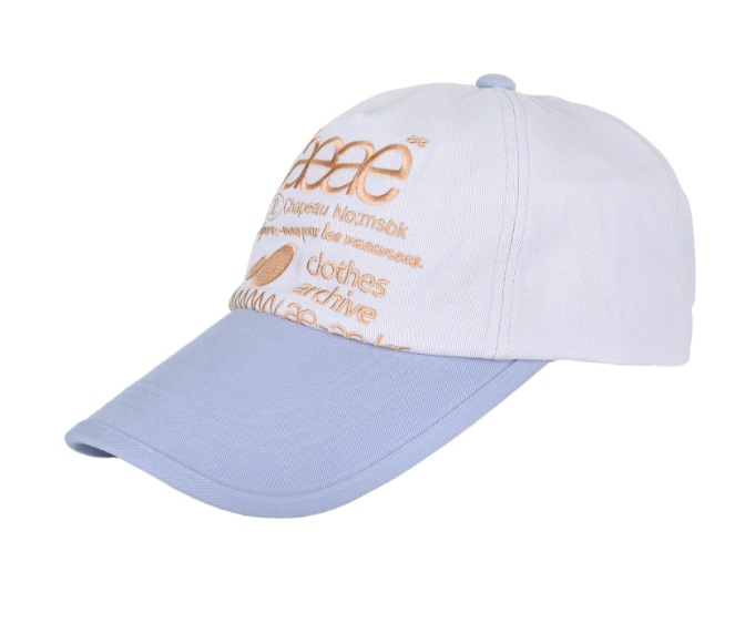 ★AEAE★ WEB LOGO 5 PANNEL BALL CAP GREYISH PURPLE A231UAA0 org.jpg