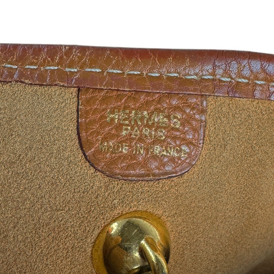 エルメス HERMES ショルダーバッグ ヴェスパPM レザー ブラウン ゴールド レディース z4801 エルメス HERMES ショルダーバッグ ヴェスパPM レザー ブラウン ゴールド レディース z4801