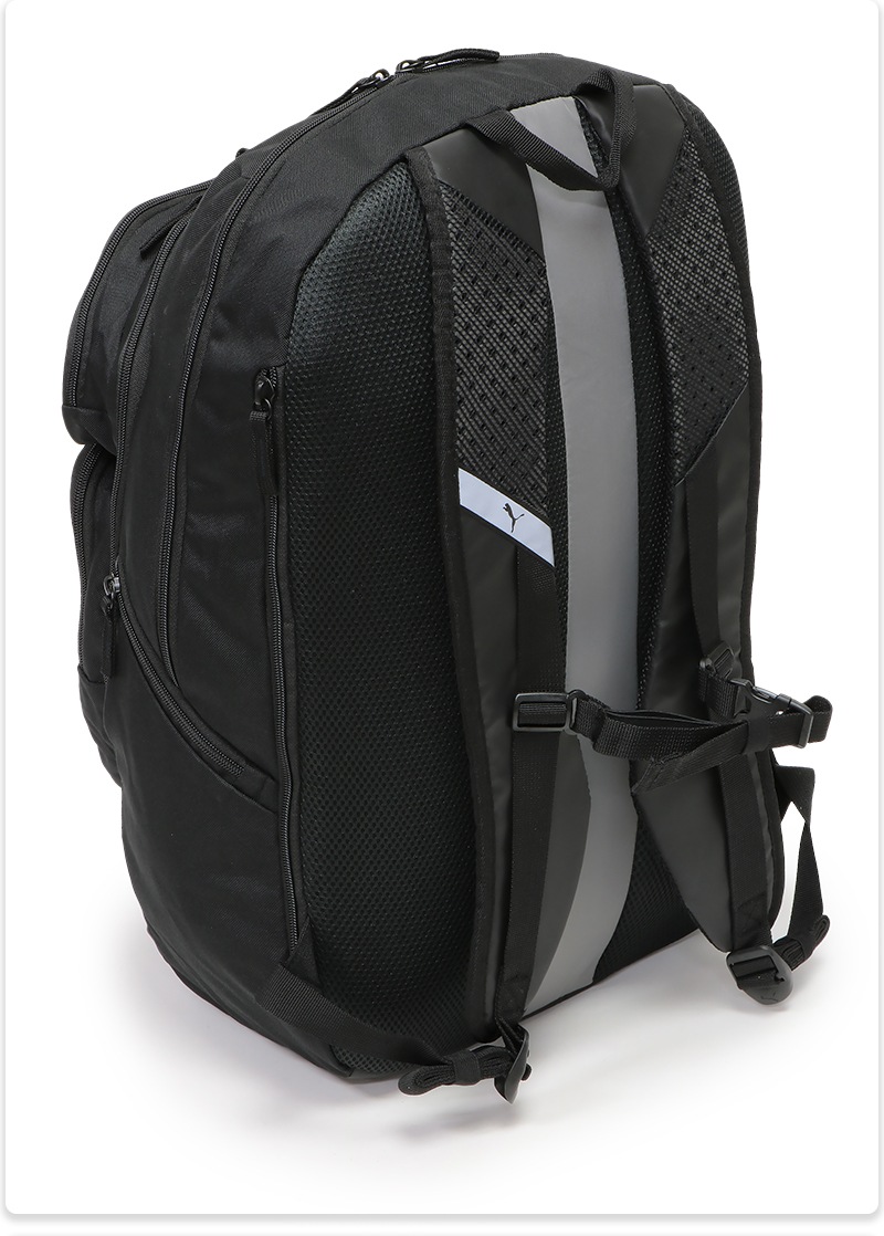 TEAMFINAL バックパック 45L メンズ/レディース/中学生/高校生/大学生 リュックサック ブラック/グレー 079267