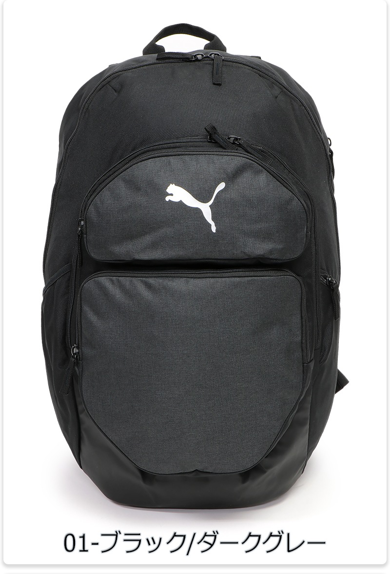 TEAMFINAL バックパック 45L メンズ/レディース/中学生/高校生/大学生 リュックサック ブラック/グレー 079267
