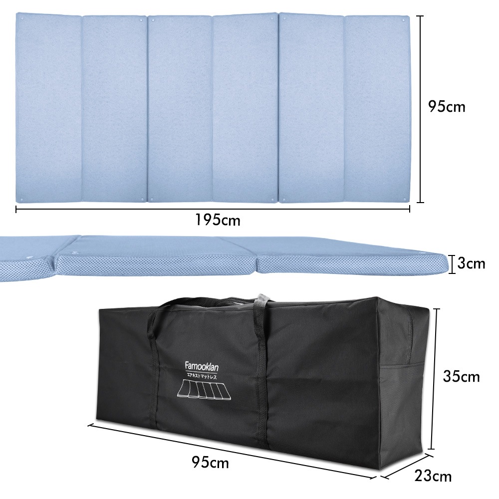 大特価安い 高反発六つ折りマットレス : 寝具・ベッド・マットレス 収納袋付き 在庫あ国産