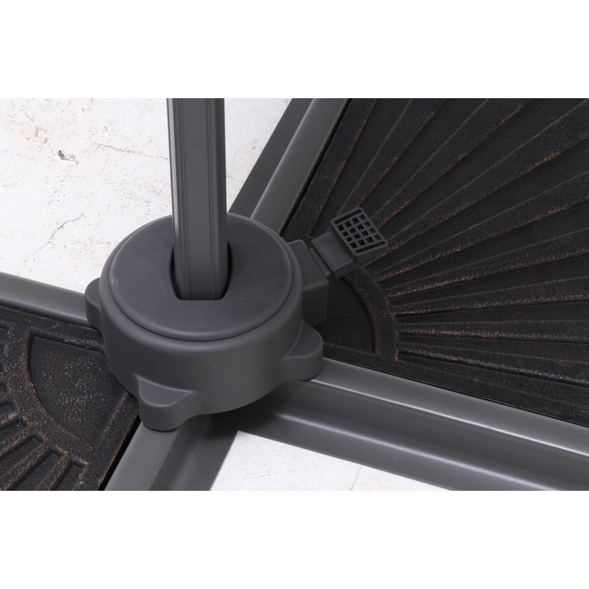 【I】不二貿易 ハンギングパラソル 90段調整 アイボリー ガーデン パラソル パラソルのみ 幅244×奥行306cm 38163 【I】不二貿易 ハンギングパラソル 90段調整 アイボリー ガーデン パラソル パラソルのみ 幅244×奥行306cm 38163