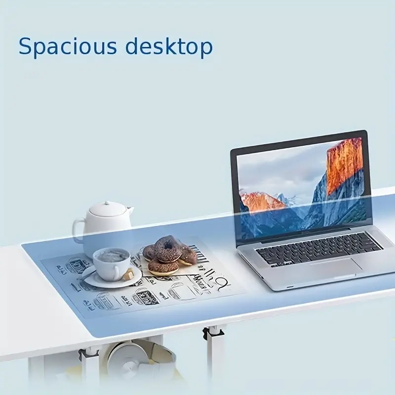 高さ調整可能な折りたたみテーブル - 頑丈な木製&金属構造省スペース設計手動調節式 - ホームオフィス・リビングルーム・寝室・寮に - 簡単組立電気不要 - モダンミニマリストスタイルベッ 高さ調整可能な折りたたみテーブル - 頑丈な木製&金属構造省スペース設計手動調節式 - ホームオフィス・リビングルーム・寝室・寮に - 簡単組立電気不要 - モダンミニマリストスタイルベッ