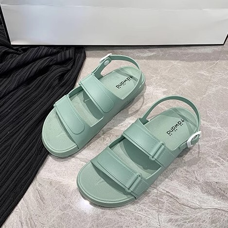 レディース サンダル 3cm フラット スポーティサンダル 美脚 かわいい 大人可愛い シンプル カジュアル おしゃれ かっこいい レトロ スポーティー マニッシュ ボーイッシュ ラフ ルーズ 存在感