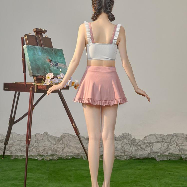 【急速出荷!】レディース 水着セット ビキニ タンキニ セパレーツ女性水着 スカート ショートパンツ ピンク 海辺 ビーチウェア 可愛い 夏 女子水着 ポイントの使用 【急速出荷!】レディース 水着セット ビキニ タンキニ セパレーツ女性水着 スカート ショートパンツ ピンク 海辺 ビーチウェア 可愛い 夏 女子水着 ポイントの使用