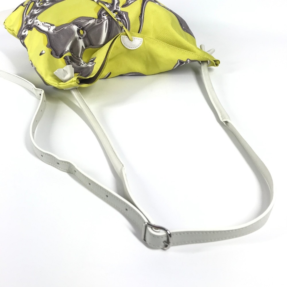 ショルダーバッグ シルキーシティ PM 斜め掛け カバン ポーチ付き シルク イエロー ショルダーバッグ シルキーシティ PM 斜め掛け カバン ポーチ付き シルク イエロー