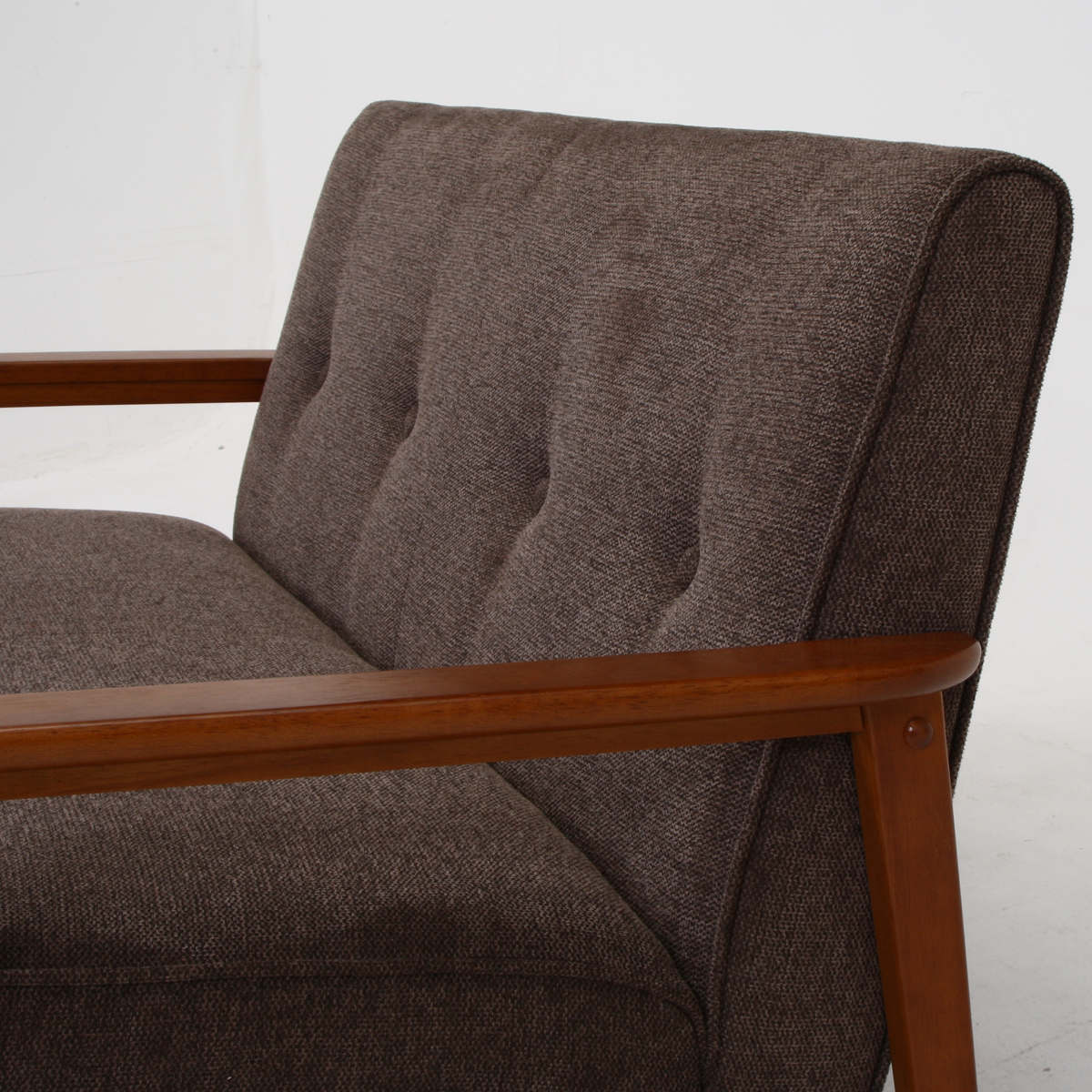 ソファ 2人掛け 幅128cm 厚手ファブリックソファ ミート ファブリック 天然木 木製 肘付き コンパクト 北欧風 ナチュラル ヴィンテージ調 シンプル ソファ 2人掛け 幅128cm 厚手ファブリックソファ ミート ファブリック 天然木 木製 肘付き コンパクト 北欧風 ナチュラル ヴィンテージ調 シンプル