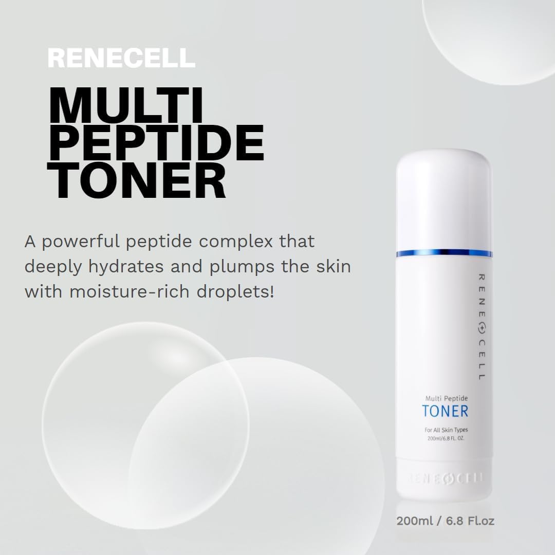 ルネセル [Rene Cell] マルチペプチドトナー (200ml/6.8オンス) [並行輸入品]
