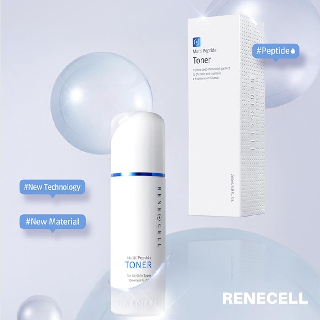 ルネセル [Rene Cell] マルチペプチドトナー (200ml/6.8オンス) [並行輸入品]