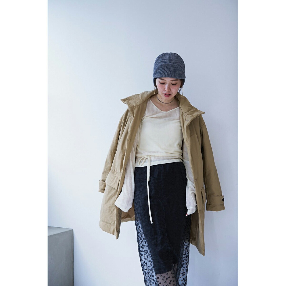 oll オール シアーニット sheer wool long sleeve with tie 450-05009 レディース 長袖 Vネック タイ セット カラ】 【mega】 oll オール シアーニット sheer wool long sleeve with tie 450-05009 レディース 長袖 Vネック タイ セット カラ】 【mega】