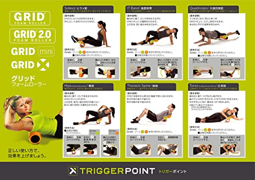 【日本正規品】 トリガーポイント(TRIGGERPOINT) グリッド フォームローラー ブラック 筋膜リリース マッサージ 04401 【日本正規品】 トリガーポイント(TRIGGERPOINT) グリッド フォームローラー ブラック 筋膜リリース マッサージ 04401