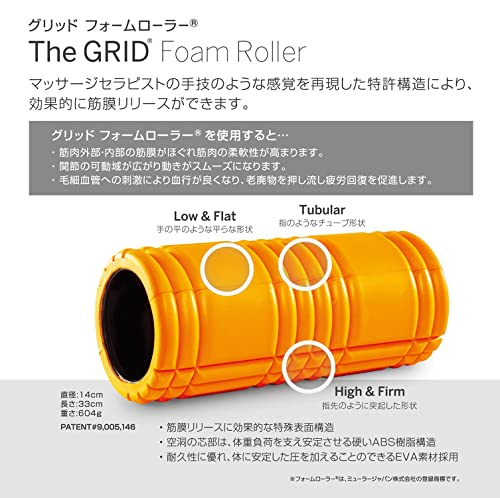 【日本正規品】 トリガーポイント(TRIGGERPOINT) グリッド フォームローラー ブラック 筋膜リリース マッサージ 04401 【日本正規品】 トリガーポイント(TRIGGERPOINT) グリッド フォームローラー ブラック 筋膜リリース マッサージ 04401