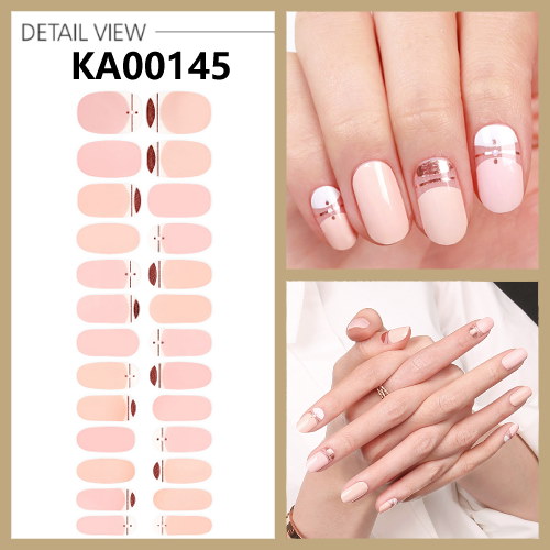 Qoo10] ジニピン [公式] ジェルネイル シール 貼るだけ