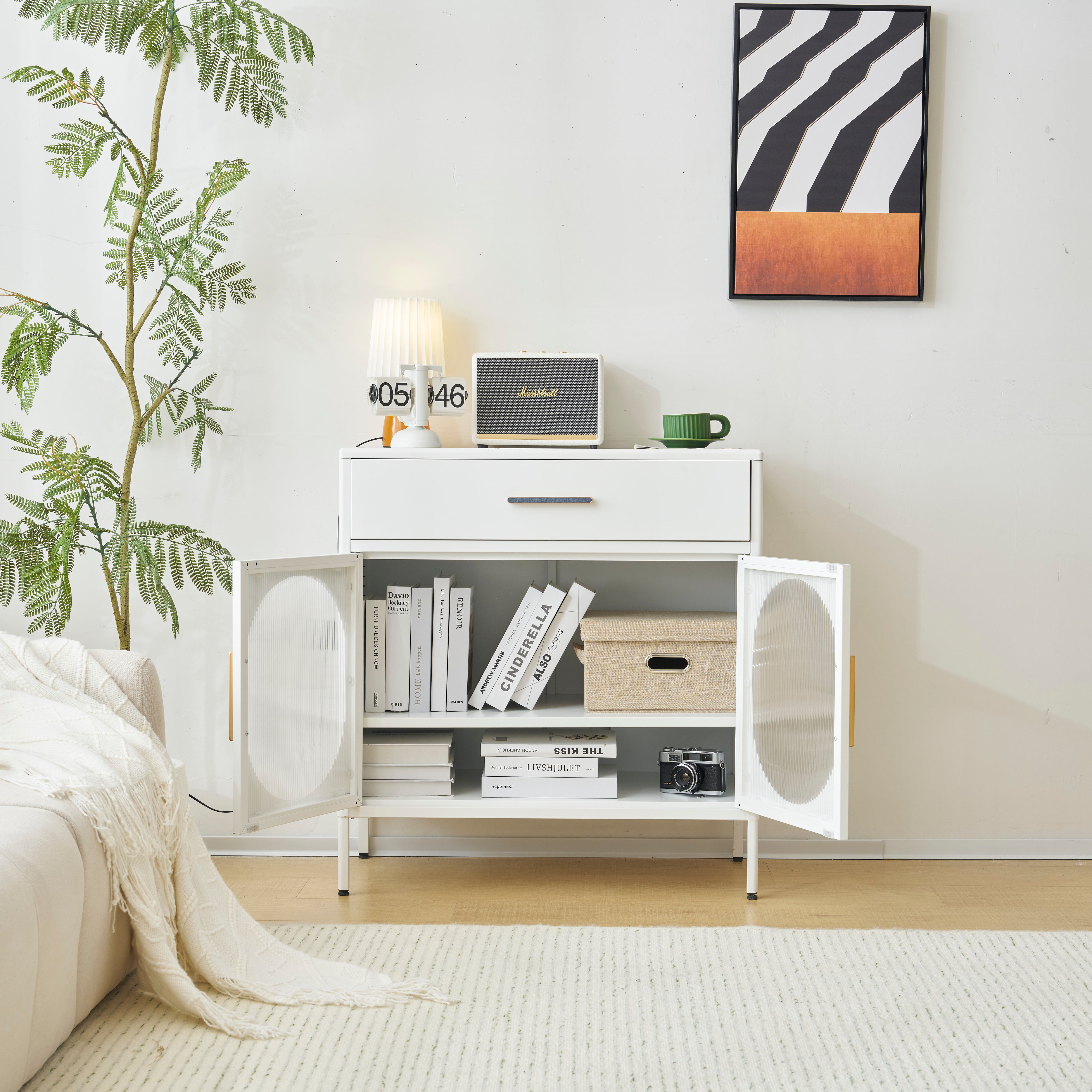 【即日発送】キャビネット 棚 サイドキャビネット キャビネット ロータイプ リビング ブックシェルフ 食器棚 本棚