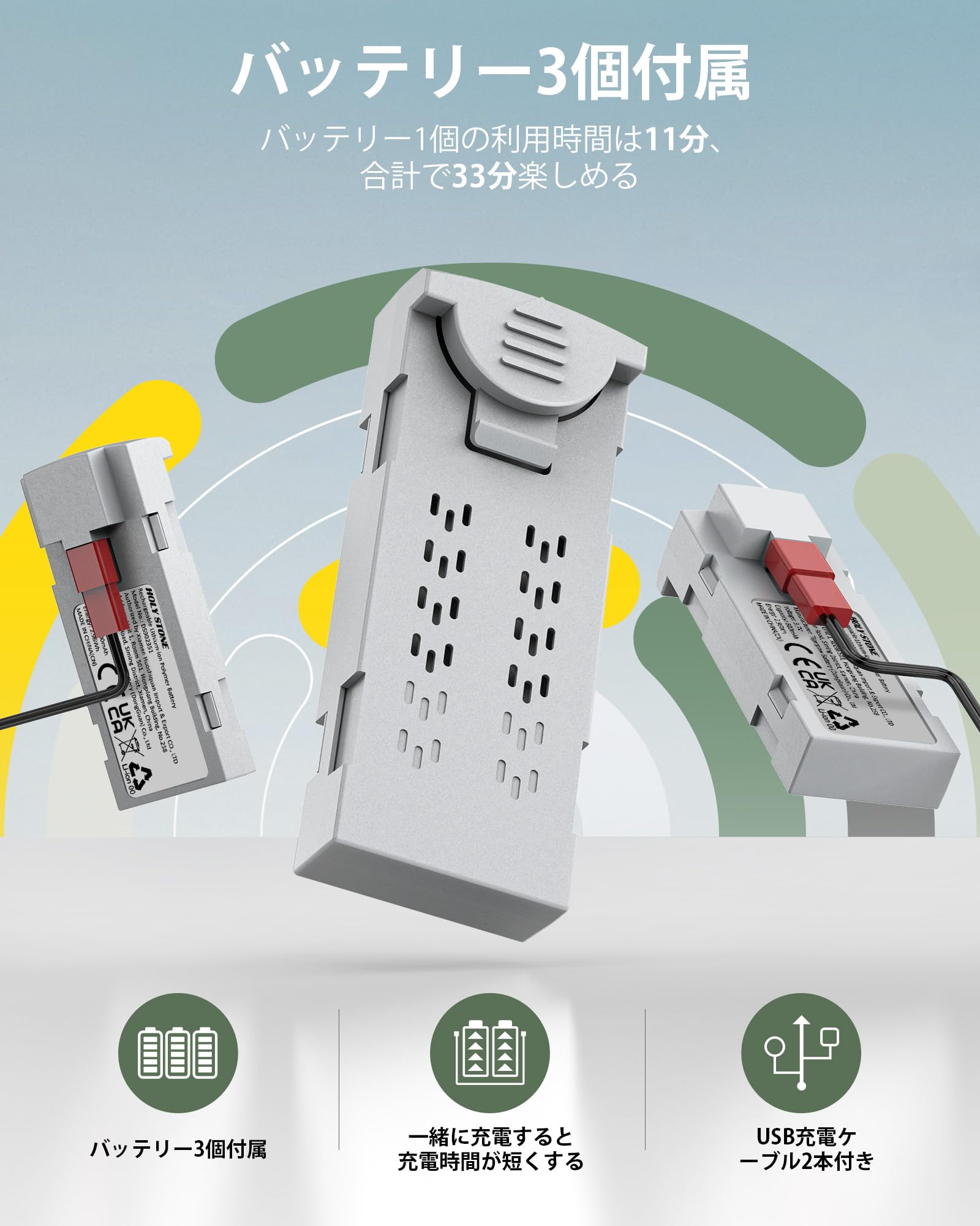 Holy Stone ドローン 100g未満 申請不要 小型 1080Pカメラ 子供向け バッテリー3個 33分飛行時間 折り畳み 室内 高速旋回モード サークルモード 高度維持 2.4GHz Holy Stone ドローン 100g未満 申請不要 小型 1080Pカメラ 子供向け バッテリー3個 33分飛行時間 折り畳み 室内 高速旋回モード サークルモード 高度維持 2.4GHz