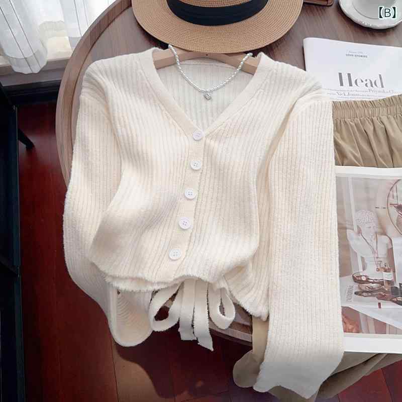 レディース ファッション 服 オシャレ カワイイ シンプル 大人カワイイ 大きいサイズ フレンチ Vネック 長袖 セーター スタイリッシュ バック タイ シック トップス レディース ファッション 服 オシャレ カワイイ シンプル 大人カワイイ 大きいサイズ フレンチ Vネック 長袖 セーター スタイリッシュ バック タイ シック トップス