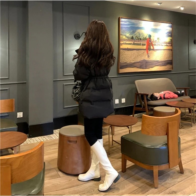 レディースファッション AWアウター 秋 冬 ジャケット ダウンコート 中綿 オーバーコート ミディアムロング ワーク通勤 外套 フード 防寒 女子 レディースファッション AWアウター 秋 冬 ジャケット ダウンコート 中綿 オーバーコート ミディアムロング ワーク通勤 外套 フード 防寒 女子