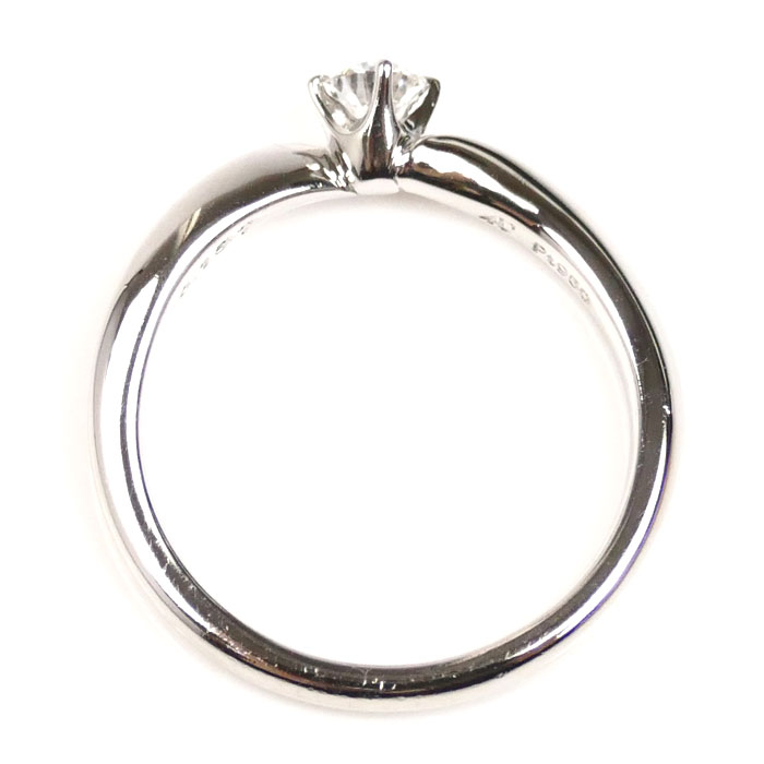 4℃ ヨンドシー Pt950プラチナ PeacefulTime リング・指輪 211722745010 ダイヤモンド0.167ct 10号 3.8g レディース 中古 4℃ ヨンドシー Pt950プラチナ PeacefulTime リング・指輪 211722745010 ダイヤモンド0.167ct 10号 3.8g レディース 中古