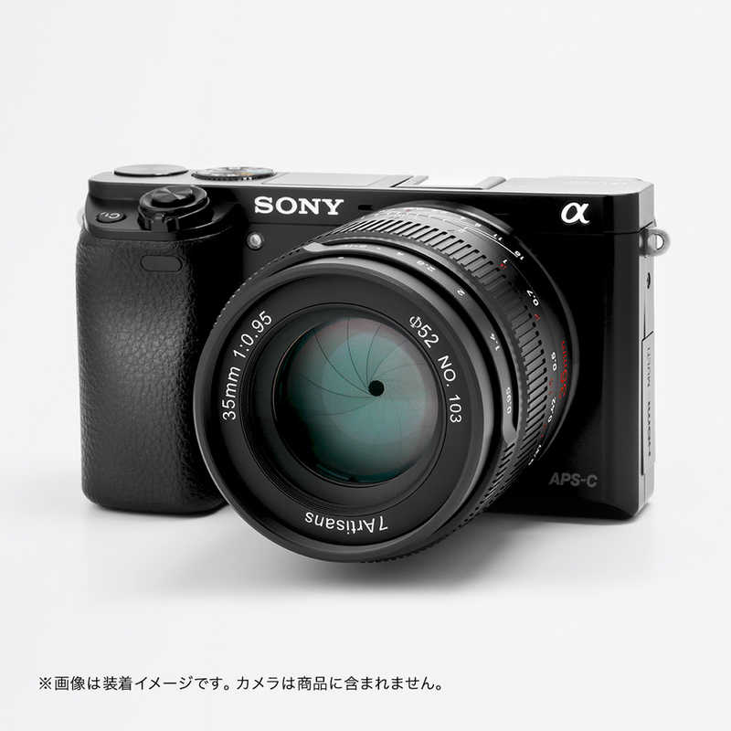 七工匠　カメラレンズ (ソニーE用/APS-C用) 　7Artisans 35mm F0.95 35095EB