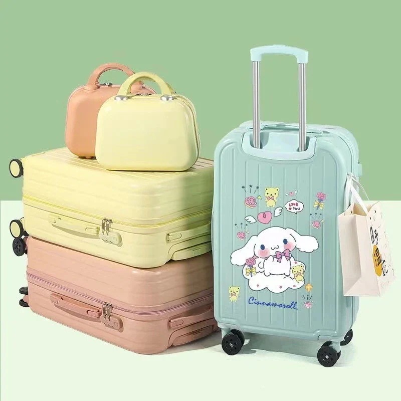 キャリーバッグ クロミ スーツケース女子学生かわいいキャリーケース機内持ち込み キャラクター大容量パスワードボックス高ルックススーツケース