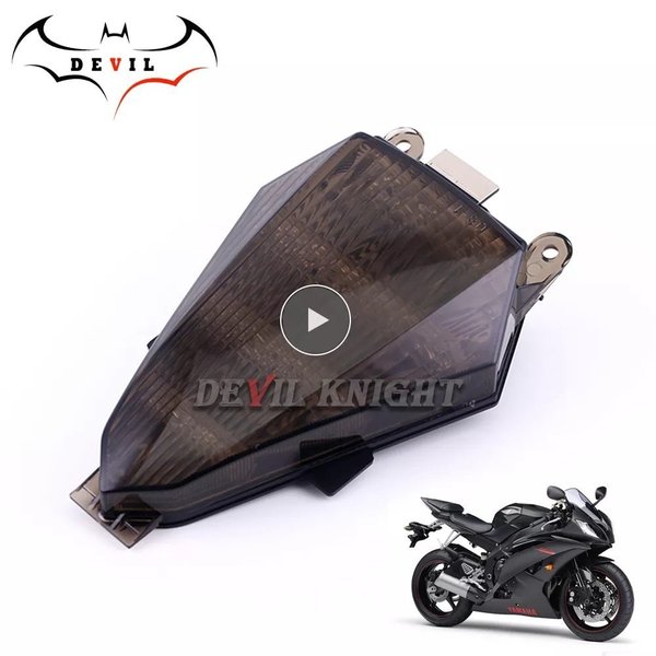 ヤマハモーターサイクルライト 変 テールライト ブレーキライト DRLアクセサリー R YZFR6 0816