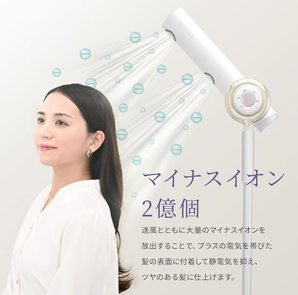 ビサラ プロ ハンズフリースタンドヘアドライヤー QS254 QUADS