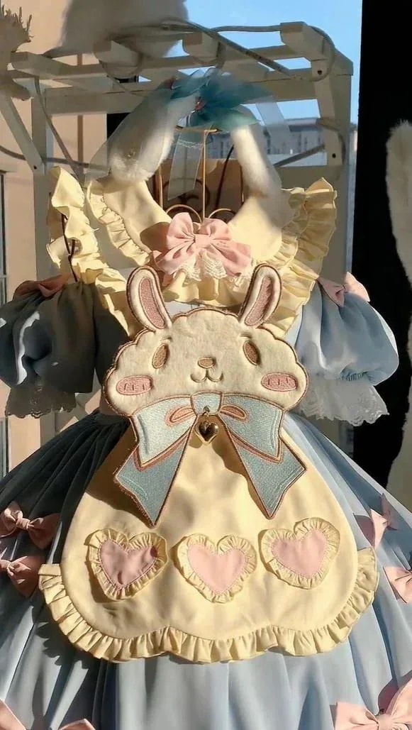 【急速出荷!】ブルーキュートバニーopキュートソフトガールプリンセスロールプレイング