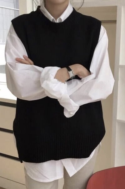 安い超激得 2色展開 トップス ニットソー 袖なし : レディース服 お得通販