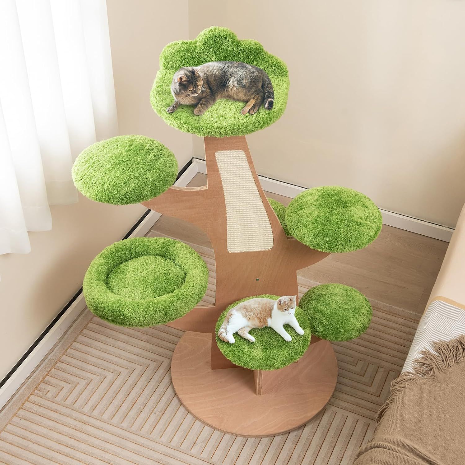 キャットタワー 猫タワー 高128cm 猫部屋 ネコタワー 猫用 据え置き 多頭飼い 展望台 ボンボンおもちゃ付き スリム設計 爪磨き 頑丈 爪研ぎ 木登り 森のキャットタワー 木製 キャットタワー 猫タワー 高128cm 猫部屋 ネコタワー 猫用 据え置き 多頭飼い 展望台 ボンボンおもちゃ付き スリム設計 爪磨き 頑丈 爪研ぎ 木登り 森のキャットタワー 木製