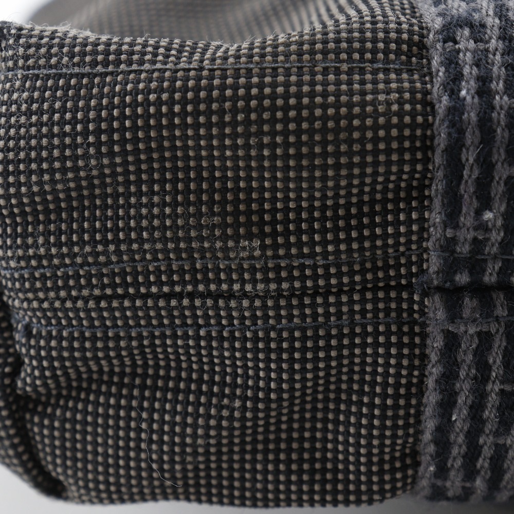 エールライン・カバス トートバッグ ハンドバッグ ナイロンキャンバス グレー ユニセックス 中古品 エールライン・カバス トートバッグ ハンドバッグ ナイロンキャンバス グレー ユニセックス 中古品