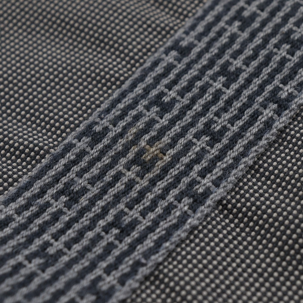 エールライン・カバス トートバッグ ハンドバッグ ナイロンキャンバス グレー ユニセックス 中古品 エールライン・カバス トートバッグ ハンドバッグ ナイロンキャンバス グレー ユニセックス 中古品