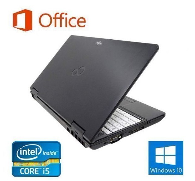 サポート付きA561 富士通 Windows10 PC Office2019 次世代Core i5 SSD:1TB メモリー:8GB & Qtuo 2.4G 無線マウス 5DPIモード セット