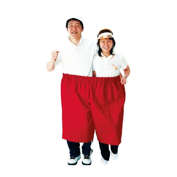 (まとめ)アーテック デカパン競争パンツ ホワイト(白) (×5セット)