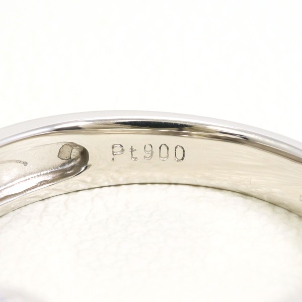 PT900 プラチナ リング 10号 ダイヤ 0.424 SI1 0.04 鑑定書 中古 PT900 プラチナ リング 10号 ダイヤ 0.424 SI1 0.04 鑑定書 中古