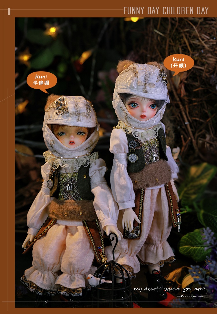 現品球体関節人形KuniSD人形可動関節人形 1/6 関節人形 BJD ドールハンドメイド