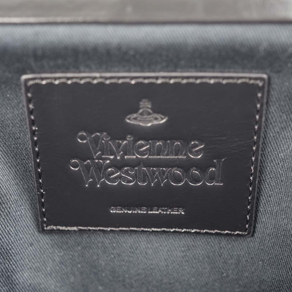 ヴィヴィアンウエストウッド バッグ ショルダーバッグ 肩掛け がま口 お財布ポシェット レザー ブラック VIVIENNE S CLUTCH BLACK BAG Vivienne Westwood 5 ヴィヴィアンウエストウッド バッグ ショルダーバッグ 肩掛け がま口 お財布ポシェット レザー ブラック VIVIENNE S CLUTCH BLACK BAG Vivienne Westwood 5