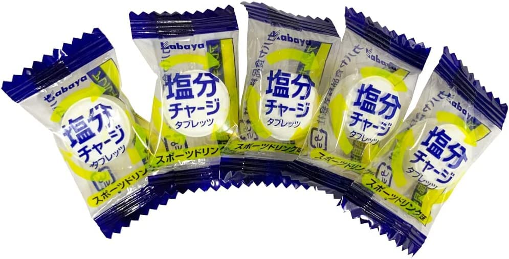 カバヤ 塩分チャージタブレッツ 2種 1kg（約333粒）大容量 ビッグシェアパック（スポーツドリンク味・塩レモン味）小袋 個包装 業務用 大袋 塩分補給 塩タブレット 塩分タブレット 塩飴