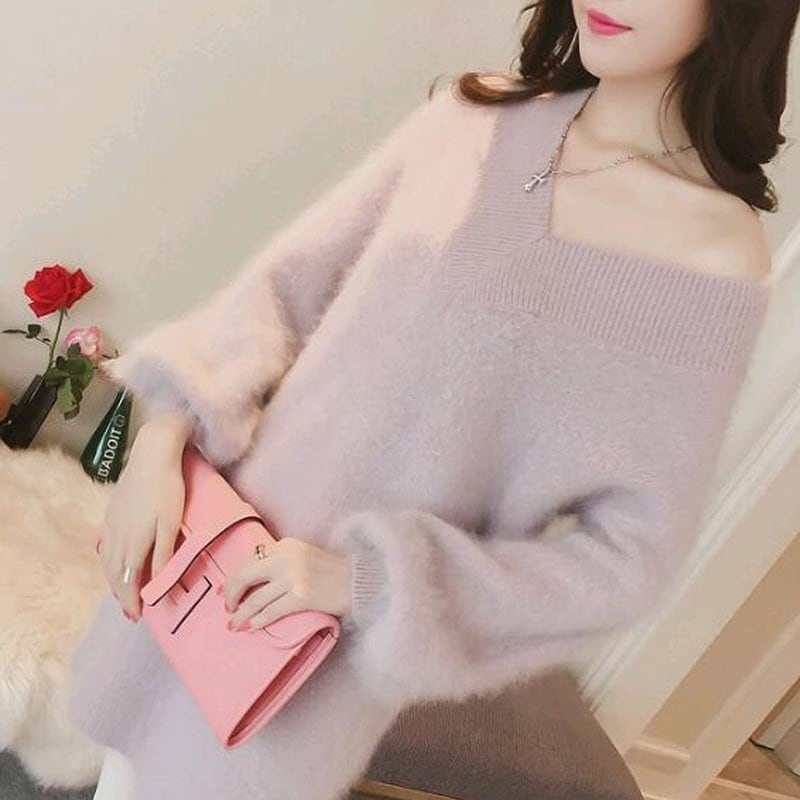 モヘアセーター レディース モヘアニット トップス 長袖 バルーンスリーブ ロング vネック チ モヘアセーター レディース モヘアニット トップス 長袖 バルーンスリーブ ロング vネック チ